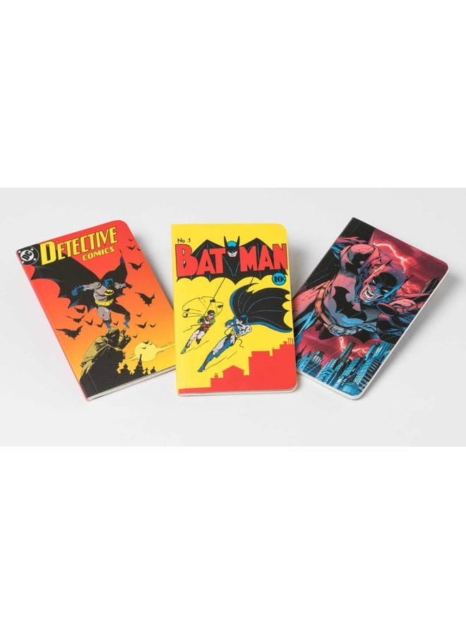 DC COMICS: BATMAN THROUGH THE AGES POCKET NOTEBOOK COLLECTION (SET OF 3)